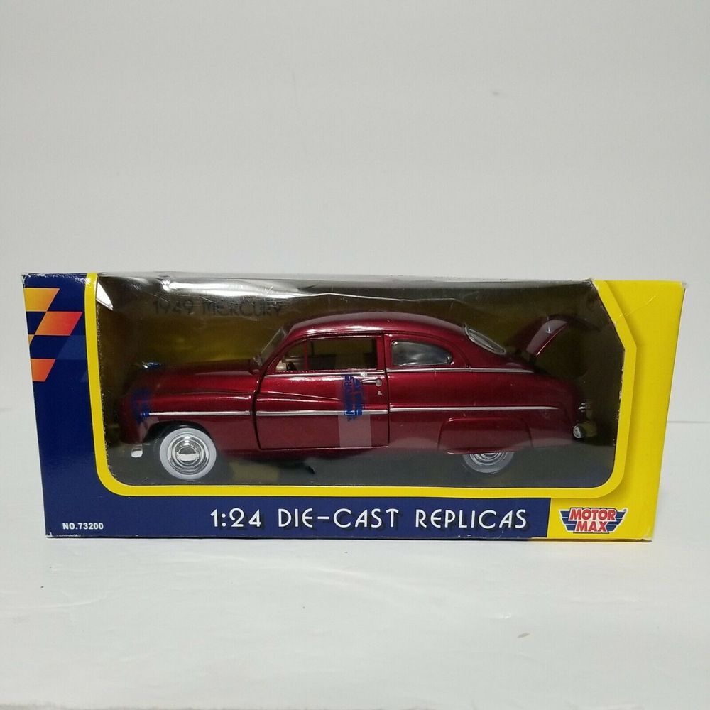 1949 MERCURY‎ COUPE MODEL CAR DIORAMA DIECAST & PLASTIC RARE 1:24 SCALE